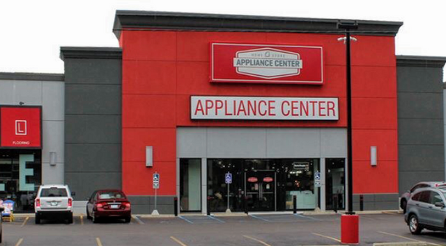 Appliance Center Showroom Floor Appliance Center Showroom Floor
