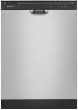 Front view of the Amana ADB1400AMS dishwasher