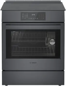 Credit: Bosch Front view of the Bosch 800 Series HII8047U induction range