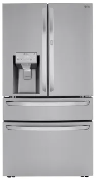 Front view of the LG LRMDS3006S refrigerator