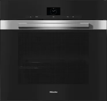 Front view of the Miele H 7680 BP CTS wall oven