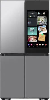 Front view of the Samsung RF23DB9900QD refrigerator