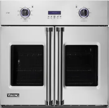 Front view of the Viking Professional 7 Series VSOF7301SS wall oven