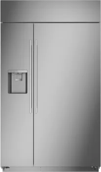 Credit: Monogram The Monogram ZISS480DNSS refrigerator in a luxury kitchen