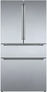 Front view of the Bosch 800 Series B36CL80ENS refrigerator 