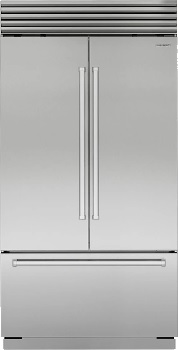 Front view of the Sub-Zero Classic Series CL4250UFD/S/P built in refrigerator 