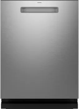 Front view of the GE Profile PDP715SYVFS dishwasher 