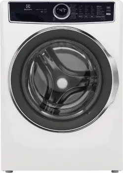 Front view of the Electrolux ELFW7537AW washer 