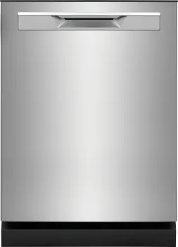 Front view of the Frigidaire Gallery GDPP4515AF dishwasher 