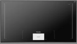 Overhead view of the Thermador Freedom collection CIT36YWBB induction cooktop 