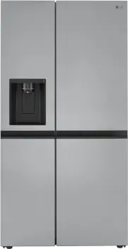 Front view of the LG LRSXC2306S counter depth refrigerator