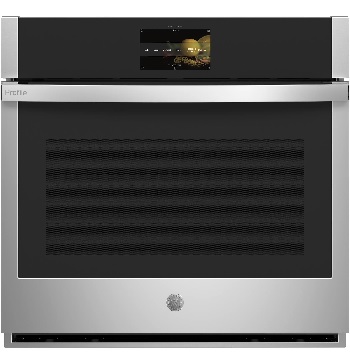 Credit: GE Profile Front view of the GE Profile PTS9000SNSS wall oven