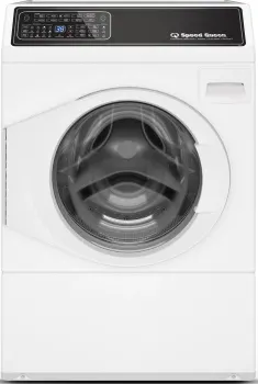 Front view of the Speed Queen FF7009WN  front load washer 