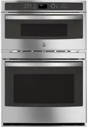 Credit: GE Profile Front view of the GE Profile PT9800SHSS microwave oven combo