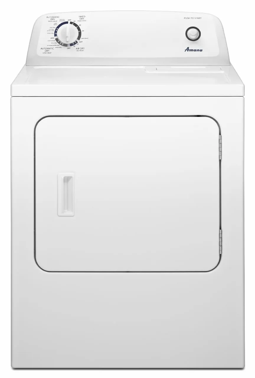 Amana white washer