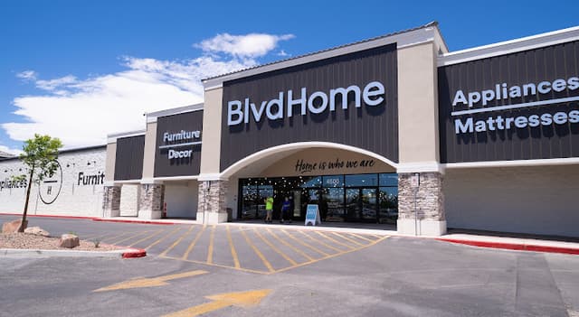 front view of BlvdHome Las Vegas storefront