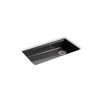 Overhead view of the Kohler 80084-1PC-NA workstation sink