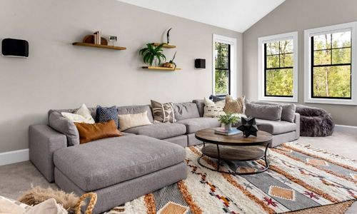 U-Shaped Sectional Sofa