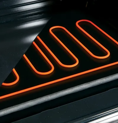 A graphic of the Cafe Professional Series CTS90FP2NS1 heating element