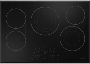 Café Overhead view of the Café CEP90301TBB cooktop