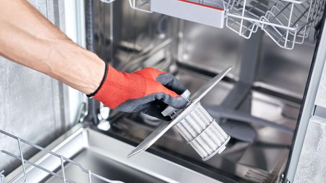 Cleaning Bosch Dishwasher Filter