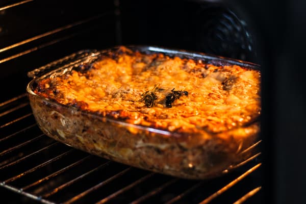 Cooking Food in Convection Oven