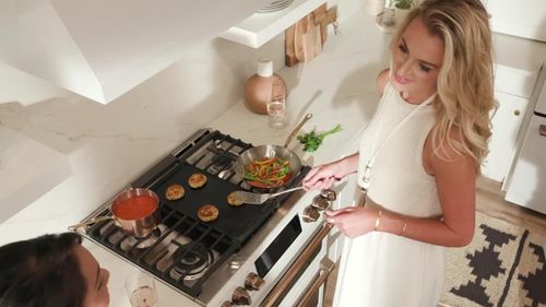 Couple Cooking Together