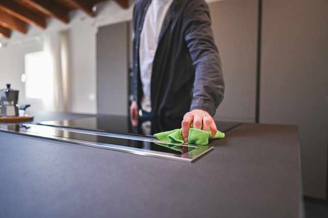 Cleaning Flat Stove Top