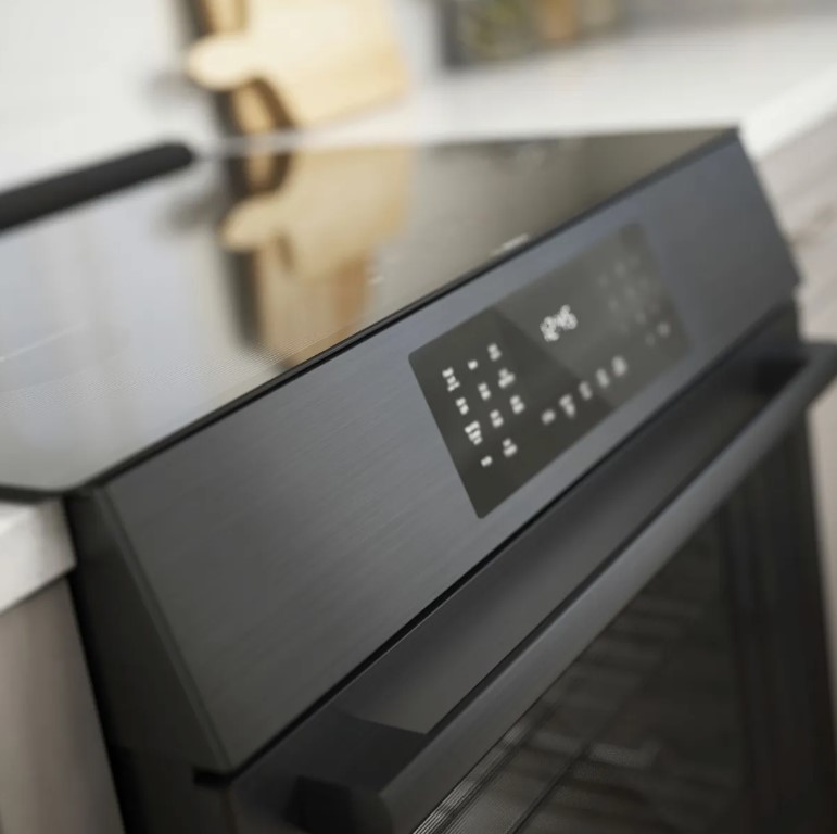 Bosch Slide In Induction Range Black Bosch induction range's digital screen