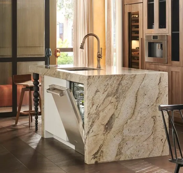 The Cove DW2451 ADA dishwasher in a luxury kitchen