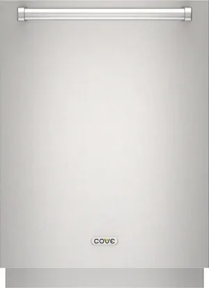 Front view of the Cove DW2451 dishwasher 