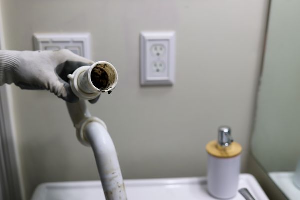 iStock Credit: Robin Gentry A close-up of a dirty washer hose