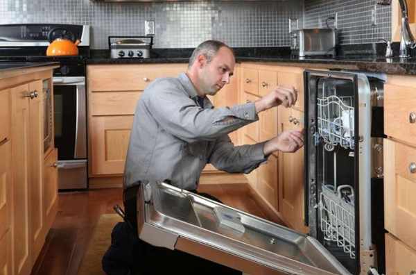 Dishwasher maintenance and repair