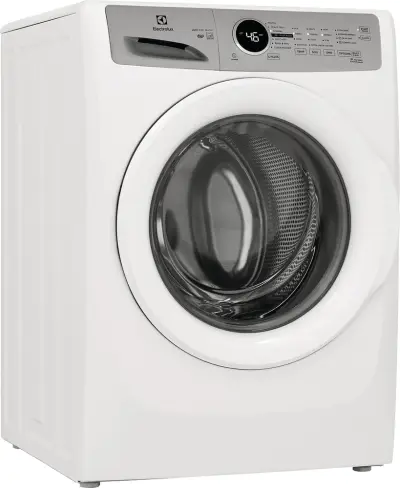 White Electrolux Front Load Washer Electrolux 4.4 White Front Load Washer