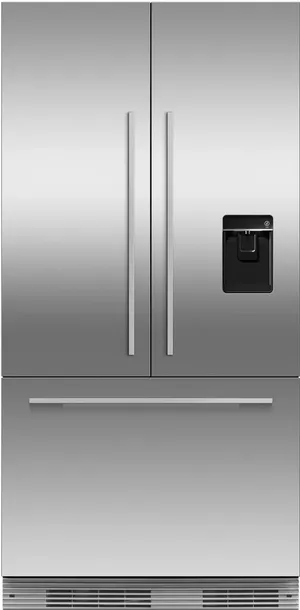 Front view of the Fisher & Paykel Series 7 RS36A72U1 N refrigerator