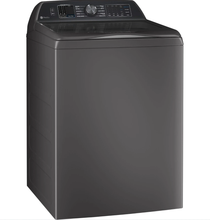 Diamond Gray GE PRofile Top Load Washer GE Profile 5.4 Cu. Ft. Diamond Gray Top Load Washer