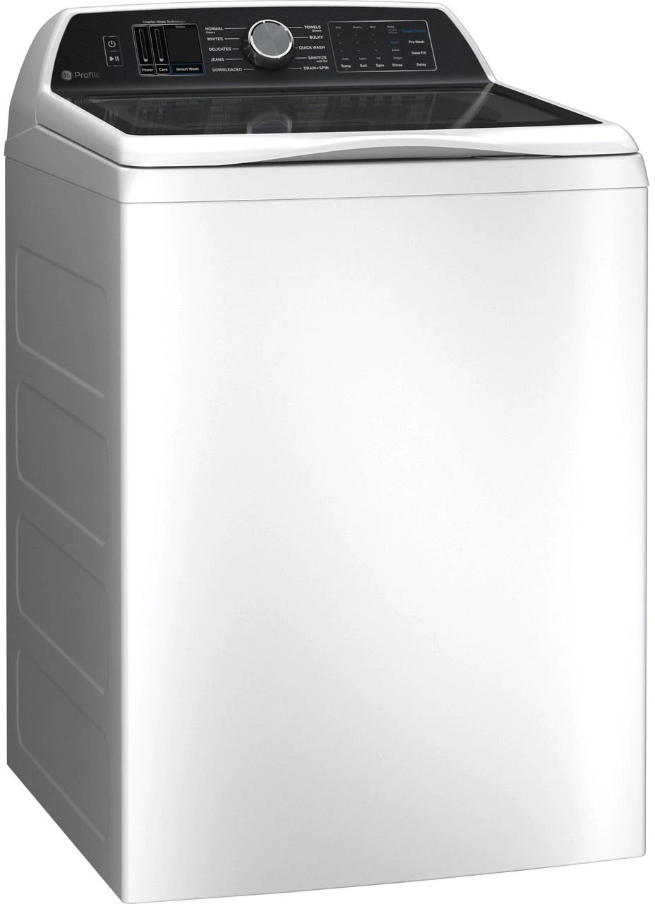 Top Load GE Profile Washer GE Profile White Top Load Washer