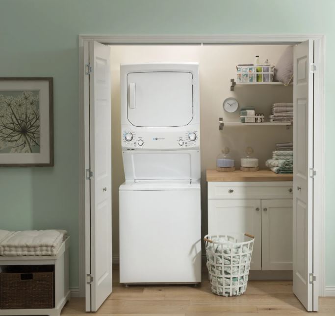 GE Unitized Spacemaker Laundry Center