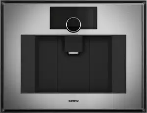 Front view of the Gaggenau Expressive Series GC461720 coffee maker 