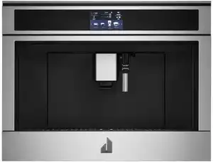 Front view of the JennAir RISE JJB6424HL coffee maker