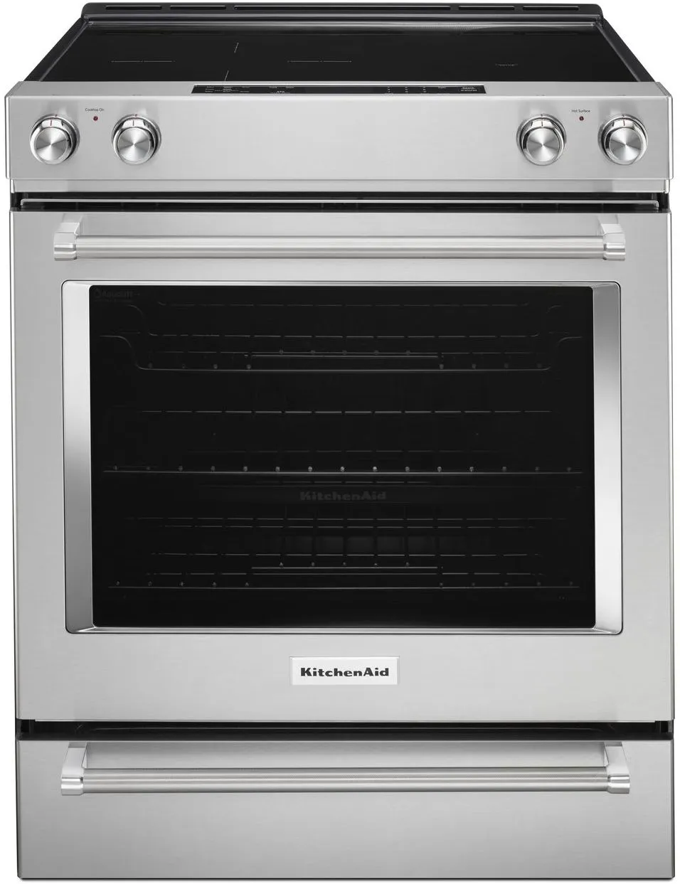KitchenAid Slide In Electric Convection Range