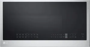 Front view of the LG MHEC1737F over the range microwave 
