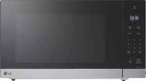 Front view of the LG MSER2090S-OS countertop microwave