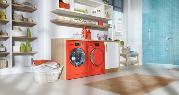 Red Washer Dryer