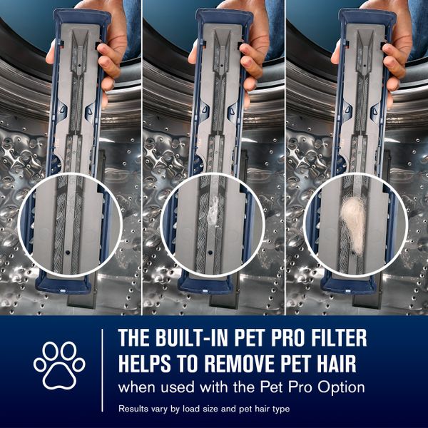 An infographic of the Maytag Pet Pro filter