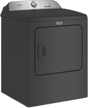 Maytag Pet Pro System Volcano Black Front Load Gas Dryer