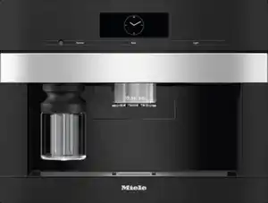 Front view of the Miele CVA 7840 CTS coffee maker