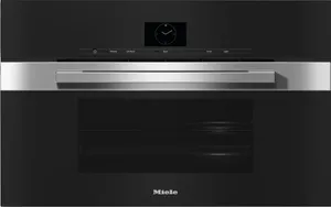 Front view of the Miele DGC 7670 CTS steam oven