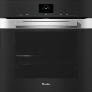 Front view of the Miele H 7660 BP CTS 24” oven