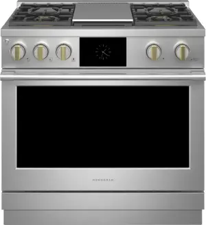 Monogram Statement Collection 36in Pro Style Dual Fuel Range